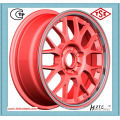 competitive price red alloy wheel red line alloy wheel for cars